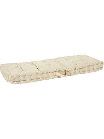 Garden Spirit Palettenauflage in Creme - (B)120 x (H)10 x (T)40 cm
