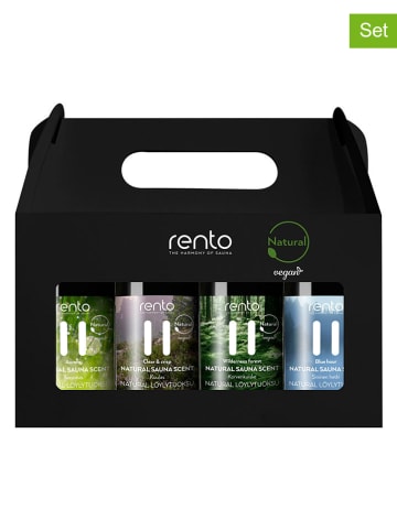 Rento 4-delige set: saunageuren - 4x 100 ml
