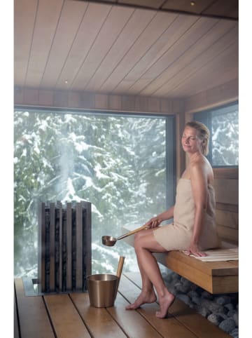 Rento Chochla w kolorze beżowo-kremowym do sauny - dł. 43 cm