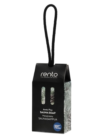 Rento Saunaseife ''Arctic Pine'' in Hellbraun - 150 g