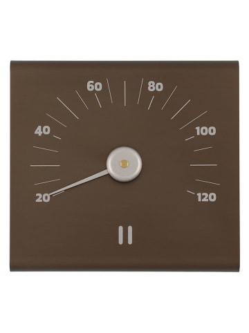 Rento Saunathermometer in Braun - (L)14 x (B)15 cm