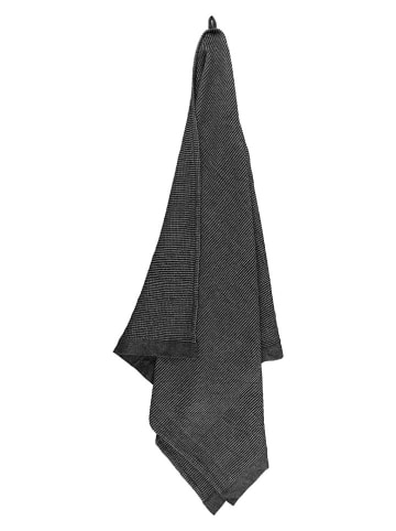 Rento Badhanddoek ''Kenno'' zwart/grijs - (L)180 x (B)90 cm