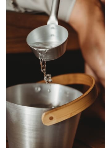 Rento Saunakelle in Beige/ Silber - (L)43 cm