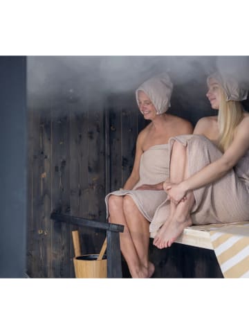 Rento Wiaderko "Duo" w kolorze beżowym do sauny - 5 l