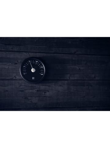 Rento Saunathermometer zwart - Ø 15 cm