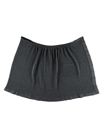 Rento Kilt "Kenno" w kolorze czarno-szarym do sauny - 145 x 85 cm