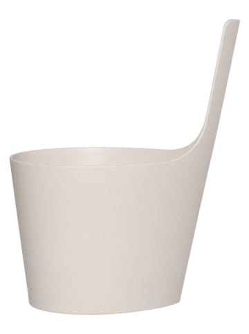 Rento Wiaderko "Pisara" w kolorze białym do sauny - 5 l