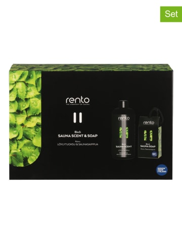 Rento 2tlg. Sauna-Körperpflege-Set ''Birch''