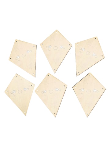 SUNNYSUE 6er-Bastelset "Herbstdrachen" in Natur