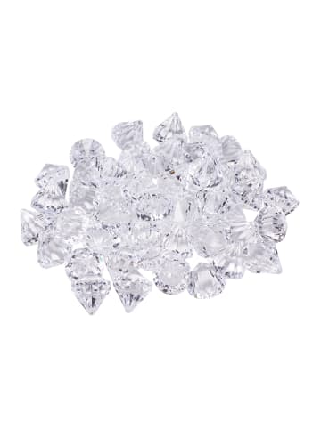 SUNNYSUE 25-delige acryl diamantenset transparant