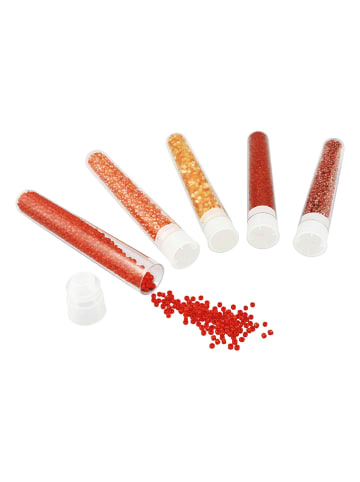 BUKI Zestaw koralików "Red" - 5+