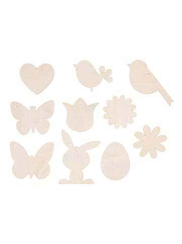 SUNNYSUE Hangers "Lente" naturel - 100 stuks