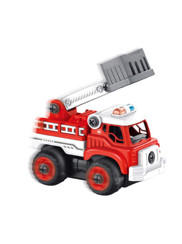BUKI Zestaw "Fire Truck R/C" w kolorze czerwonym do majsterkowania - 3+