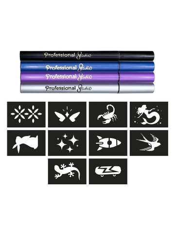 BUKI Kosmetische Filzstifte "Tattoos Pens - Silver" - ab 7 Jahren