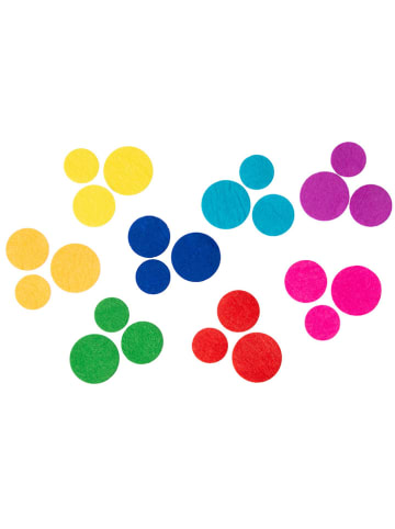 SUNNYSUE Viltsticker "Regenboog" meerkleurig - 360 stuks