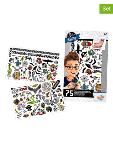 BUKI 75-częściowy zestaw "Wash-Off Tattoos" - 6+