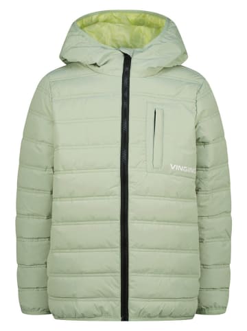 Vingino Kurtka pikowana "Tizza" w kolorze zielonym