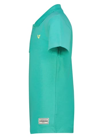 Vingino Koszulka polo w kolorze turkusowym