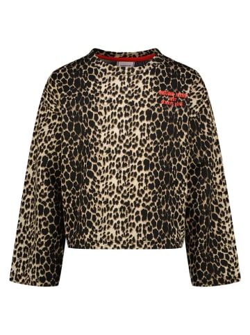 Vingino Longsleeve "Jeanny" in Beige/ Schwarz