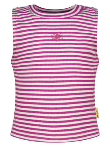 Vingino Top w kolorze fioletowo-białym