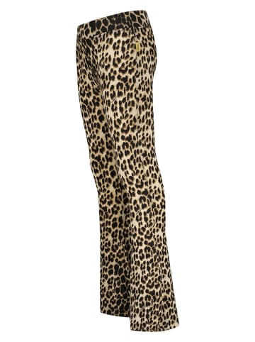 Vingino Uitlopende leggings "Sendra" beige/zwart