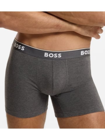 Hugo Boss Underwear 3er-Set: Boxershorts in Schwarz/ Grau/ Anthrazit