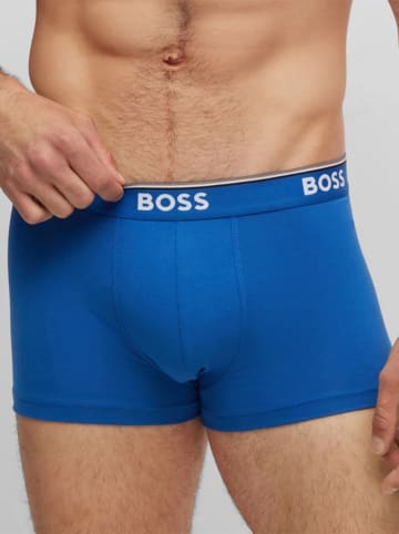 Hugo Boss Underwear Bokserki (3 pary) w kolorze niebieskim, czerwonym i czarnym