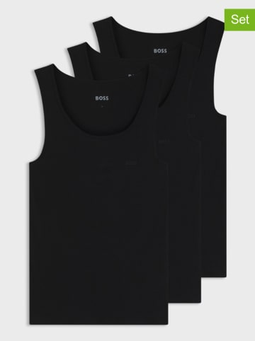 Hugo Boss Underwear 3-delige set: onderhemden zwart