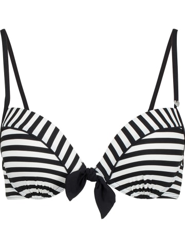 SHORT STORIES Bikini-Oberteil in Schwarz/ Weiß