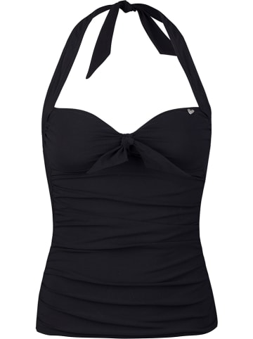 SHORT STORIES Koszulka tankini w kolorze czarnym