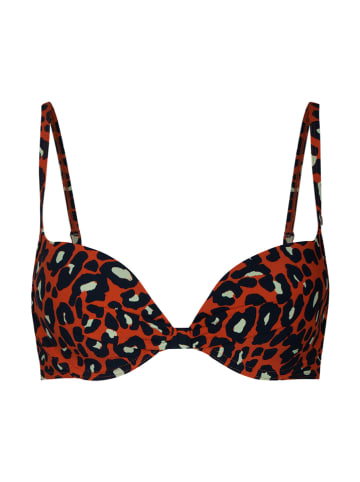 SHORT STORIES Bikini-Oberteil in Rot/ Schwarz