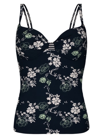 SHORT STORIES Koszulka tankini w kolorze granatowym