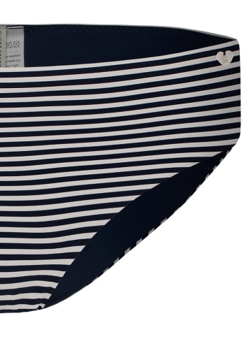SHORT STORIES Bikini-Hose in Dunkelblau/ Weiß