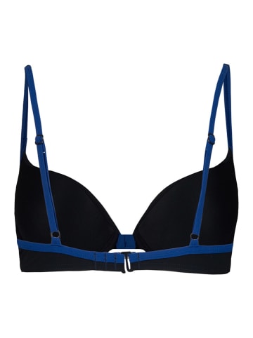 SHORT STORIES Bikini-Oberteil in Schwarz/ Blau