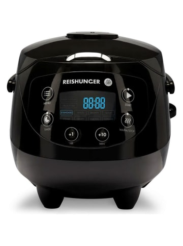 Reishunger Mini-Reiskocher in Schwarz - 600 ml