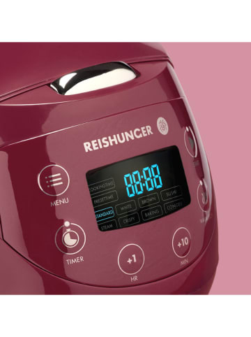 Reishunger Mini-Reiskocher in Bordeaux - 600 ml