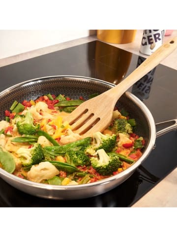 Reishunger 2tlg. Set: Edelstahl-Bratpfanne "Premium" - Ø 28 cm