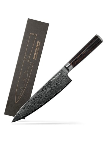 Reishunger 5er-Set: Chef-Messer in Schwarz - (H)33 cm