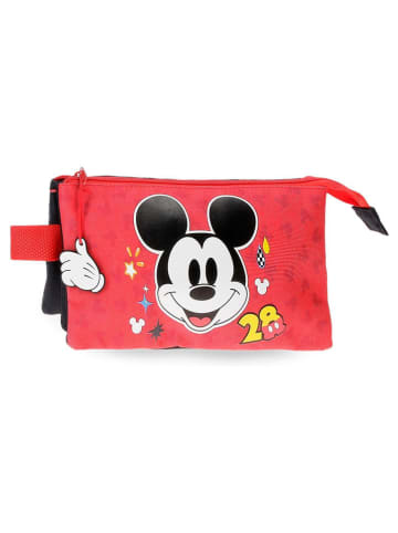 JOUMMA BAGS Etui blauw/rood - (B)22 x (H)12 x (D)5 cm