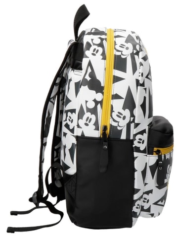 JOUMMA BAGS Plecak w kolorze biało-czarnym - 32 x 42 x 12 cm