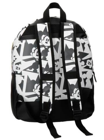 JOUMMA BAGS Rucksack in Weiß/ Schwarz - (B)32 x (H)42 x (T)12 cm