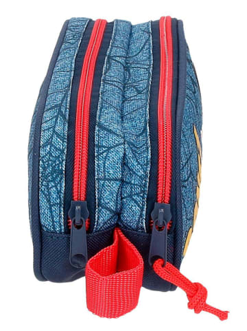 JOUMMA BAGS Etui blauw - (B)23 x (H)9 x (D)7 cm