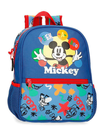 JOUMMA BAGS Plecak w kolorze niebieskim - 23 x 28 x 10 cm