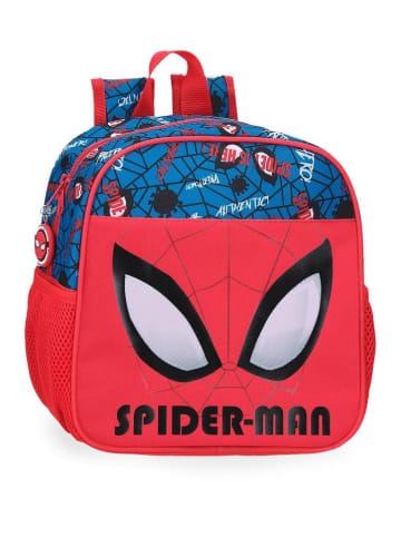 JOUMMA BAGS Rugzak rood/blauw - (B)21 x (H)25 x (D)10 cm