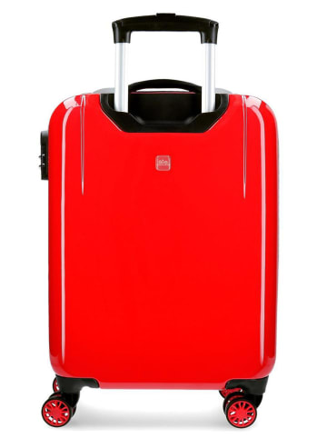 JOUMMA BAGS Hardcase trolley  wit/rood - (B)38 x (H)55 x (D)20 cm