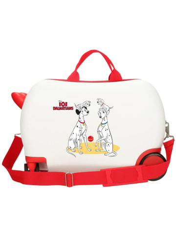 JOUMMA BAGS Hardcase trolley  wit/rood - (B)50 x (H)38 x (D)20 cm