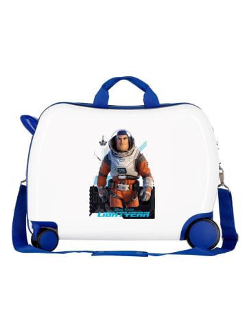 JOUMMA BAGS Hardcase-Trolley in Weiß/ Blau - (B)50 x (H)38 x (T)20 cm