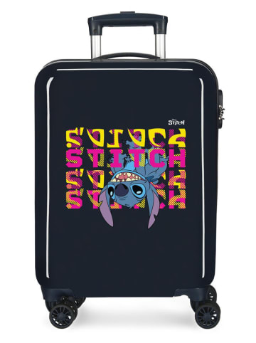 JOUMMA BAGS Hardcase-Trolley in Dunkelblau - (B)38 x (H)55 x (T)20 cm