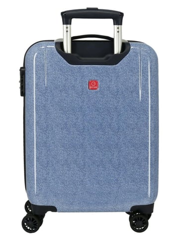 JOUMMA BAGS Hardcase-Trolley in Blau - (B)38 x (H)55 x (T)20 cm