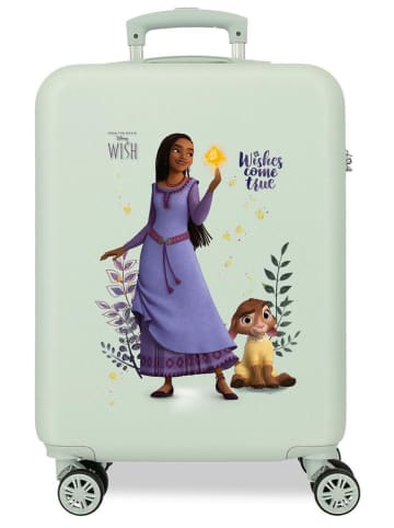 JOUMMA BAGS Walizka w kolorze zielonym - 38 x 55 x 20 cm